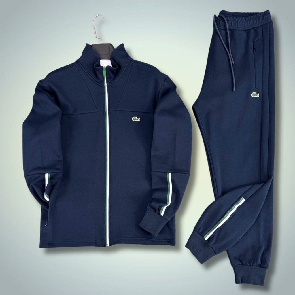 Lacoste мъжки спортен екип, тъмносин. 2025. Premium качество