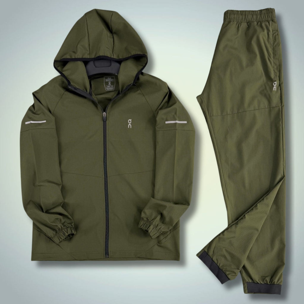 ON мъжки шушляков спортен екип, зелен. Premium качество