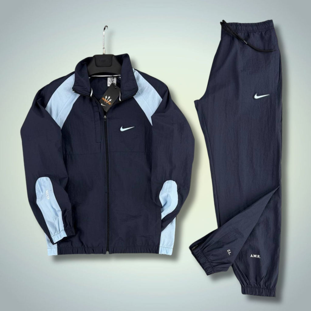 Nike мъжки шушляков спортен екип, тъмносин. 2026 Premium качество