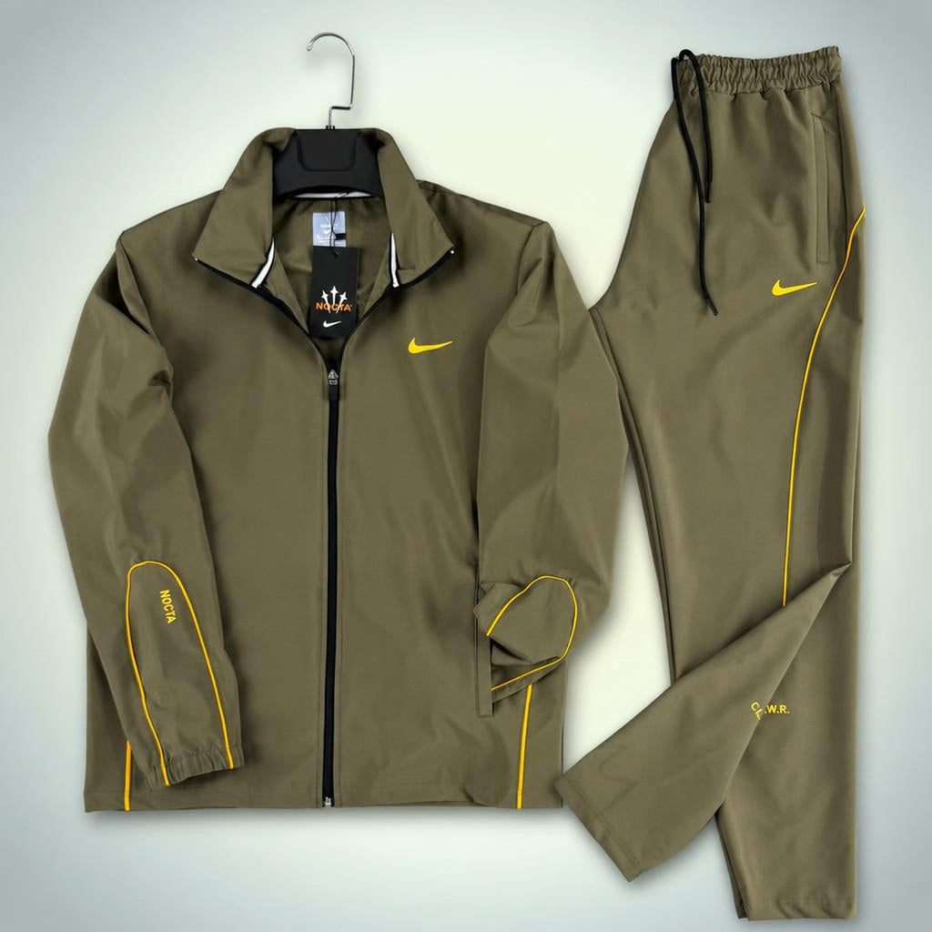 Nike Wooven Nocta мъжки спортен екип, маслиново зелено. Premium качество