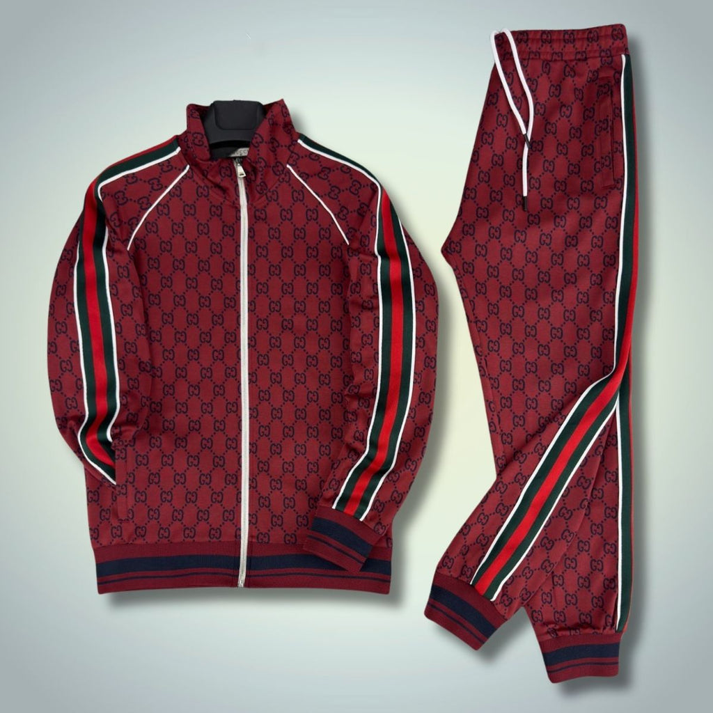 Gucci мъжки спортен екип, червен. Premium качество