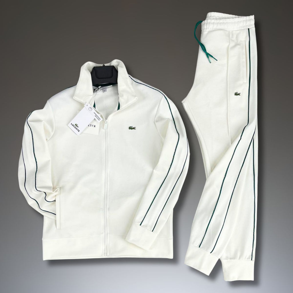 Lacoste мъжки спортен екип, бял. Premium качество