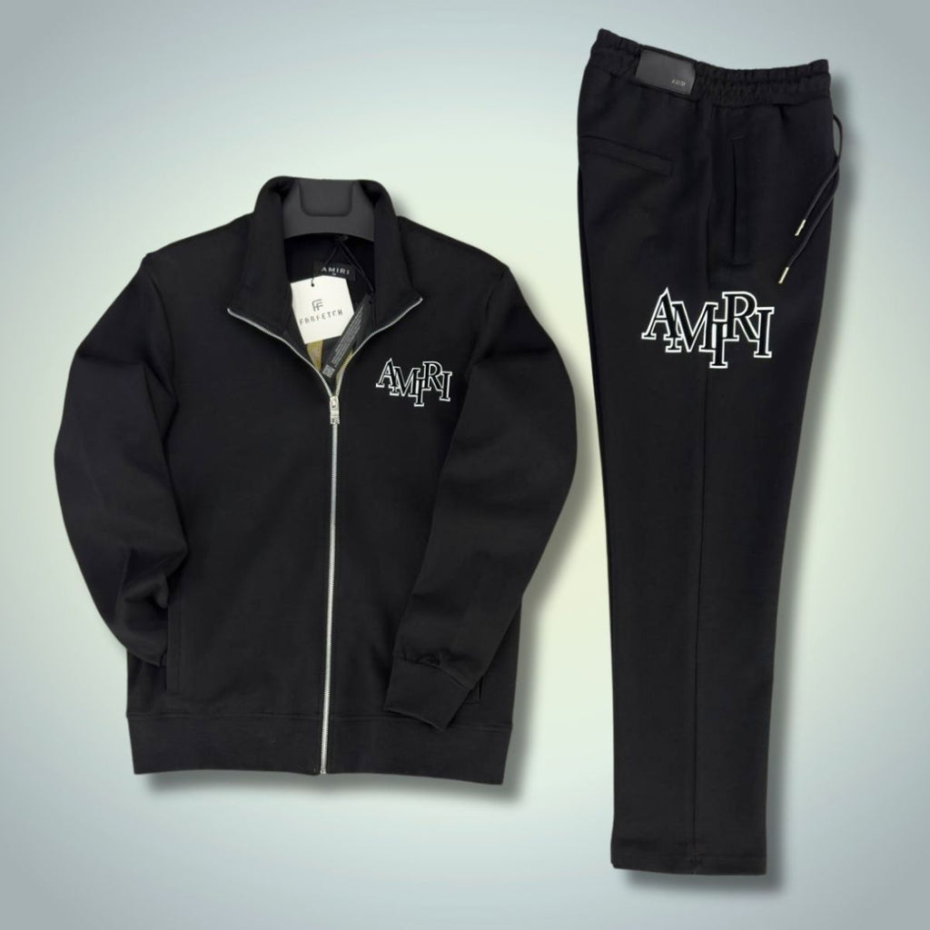 Amiri мъжки спортен екип, черен. Premium качество
