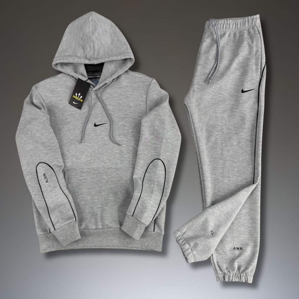 Nike Nocta мъжки спортен екип, суичър, класическо сив. Premium качество