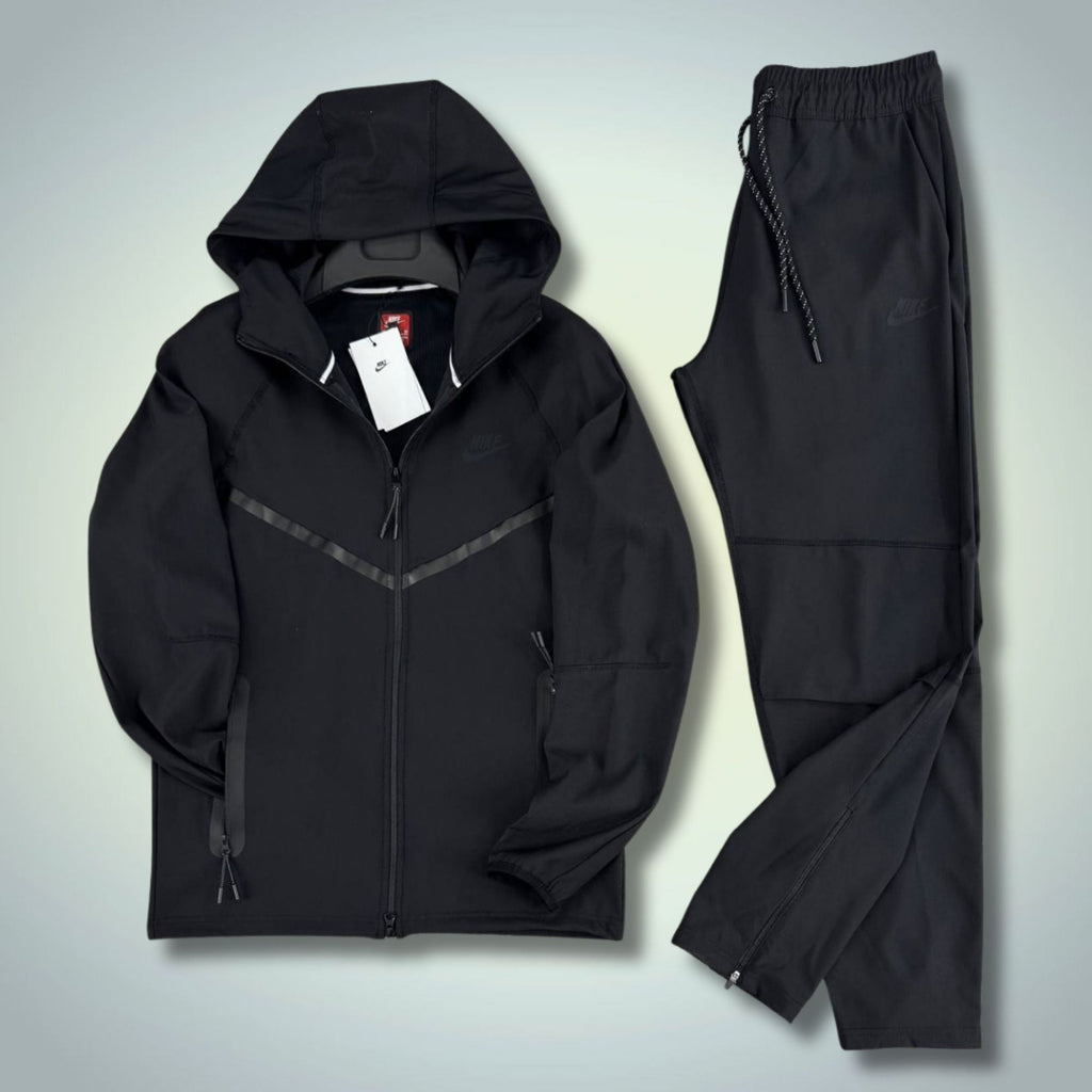 Nike Tech Fleece мъжки шушляков спортен екип, черен. Premium качество