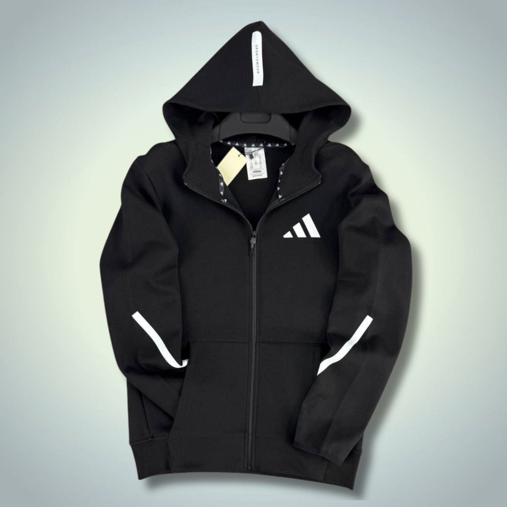 Adidas мъжки суичър, черен. 2025. Premium качество
