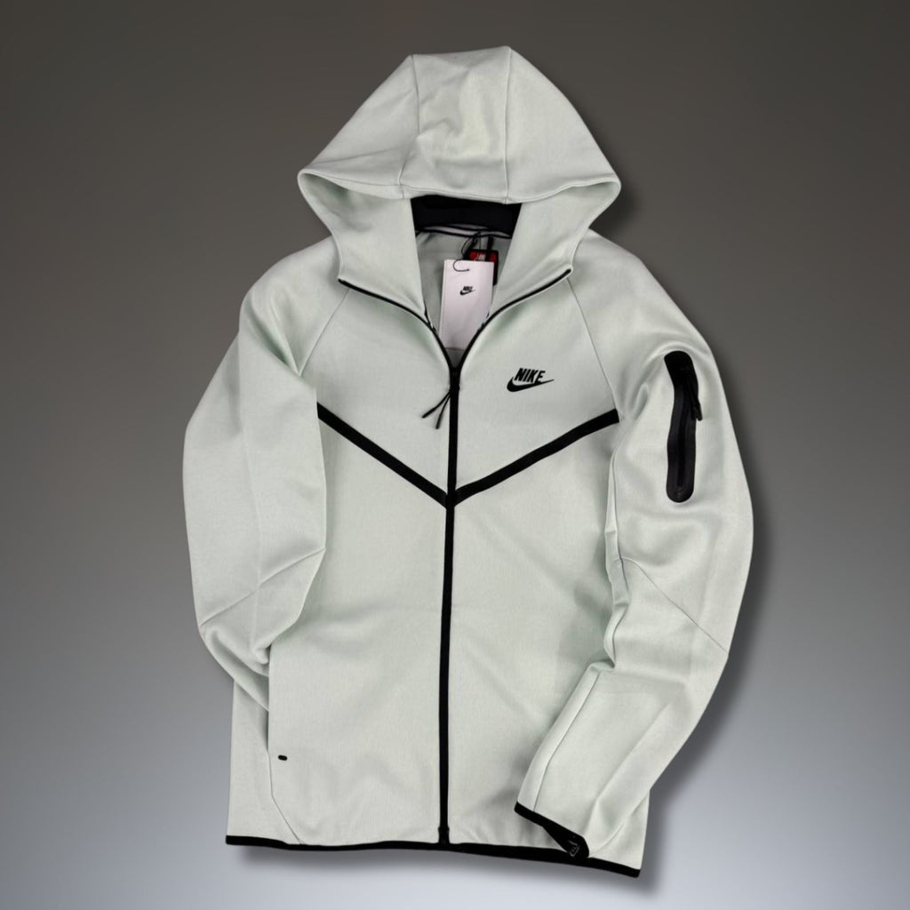 Nike Tech Fleece мъжки суичър, ментов. Модел 2024. Premium качество