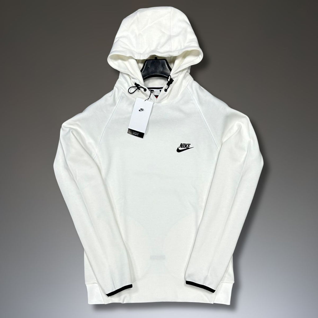 Nike Tech Fleece мъжки суичър, бял. Premium качество
