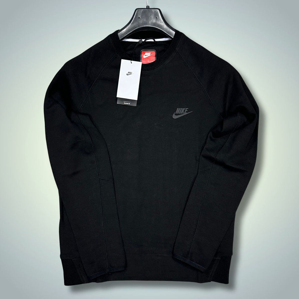 Nike Tech Fleece мъжка блуза, черна. Premium качество