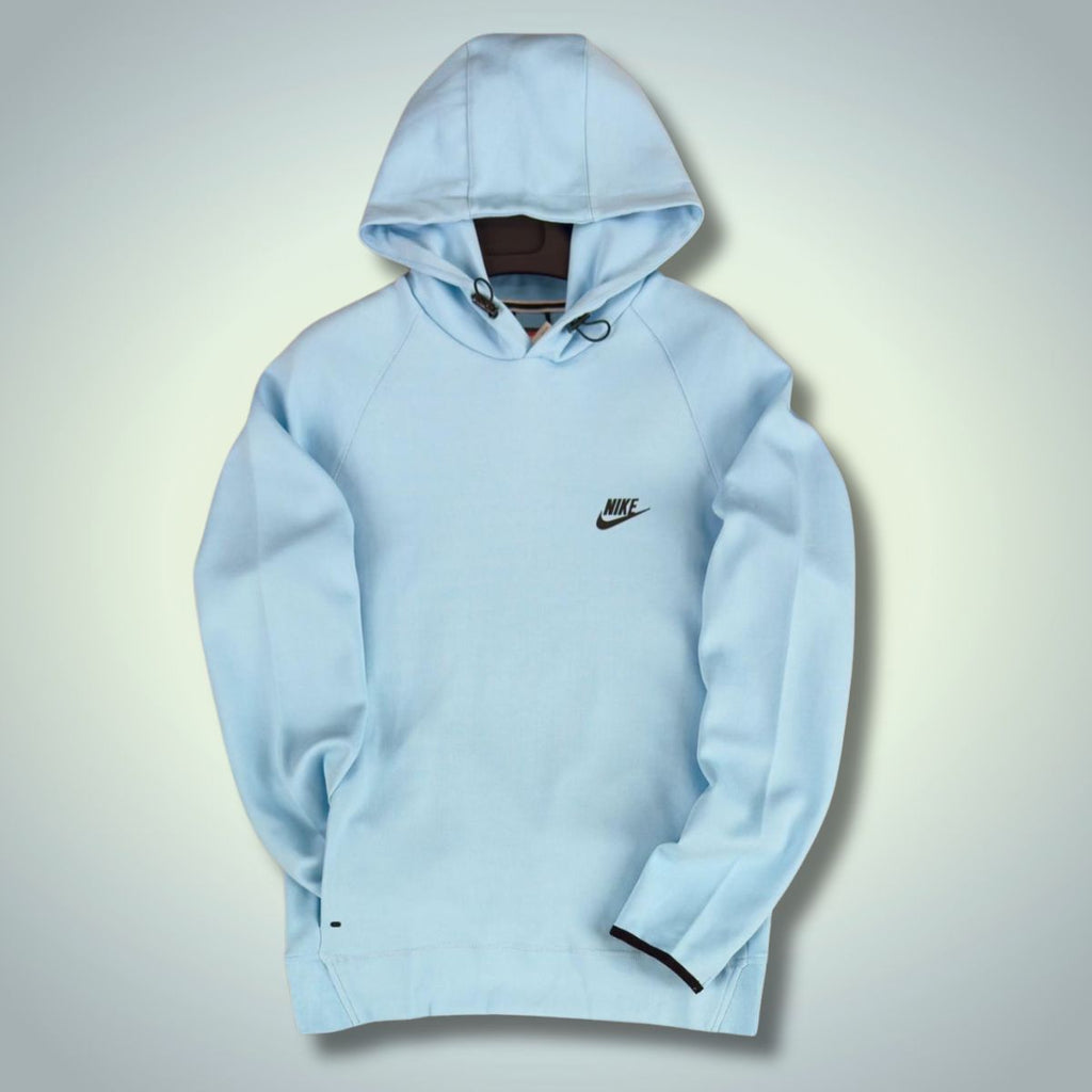 Nike Tech Fleece мъжки суичър без цип, светлосин. Premium качество