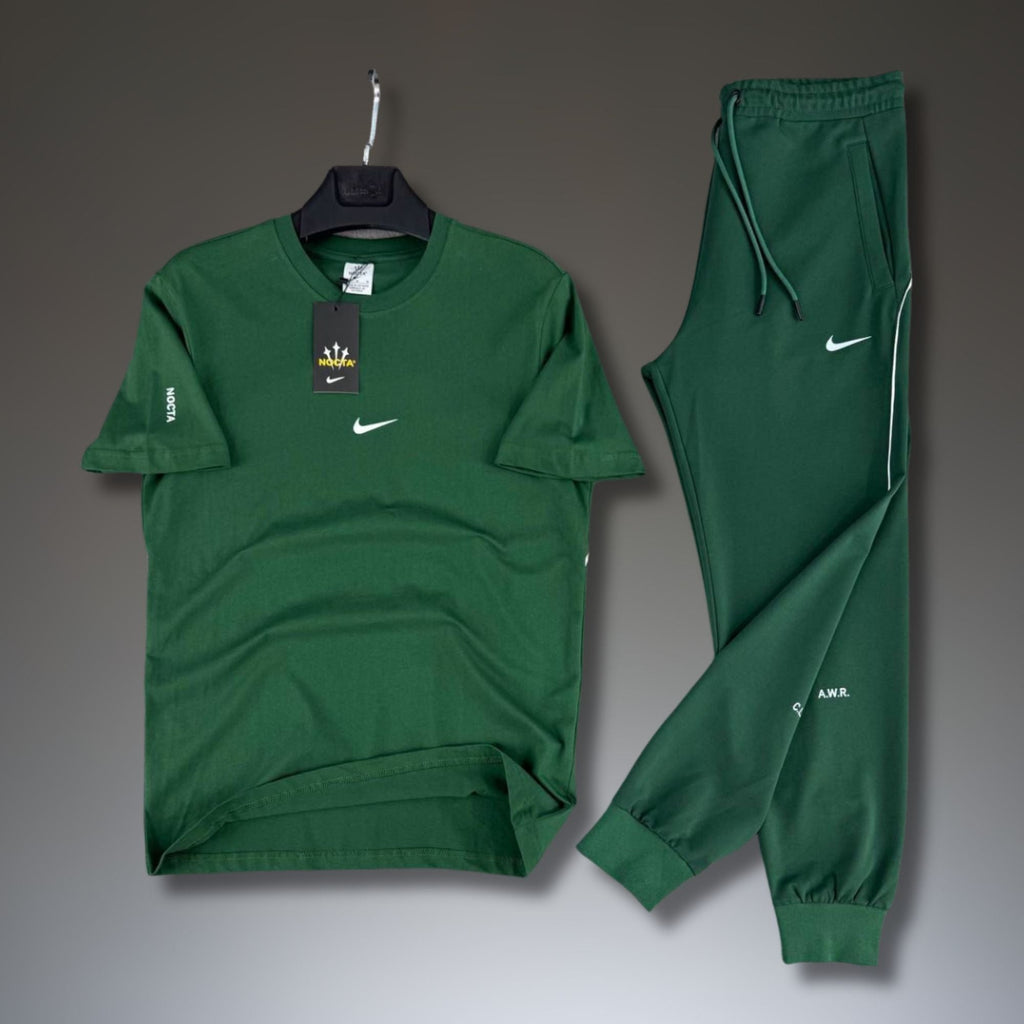 Nike Nocta мъжки летен спортен екип, зелен. Premium качество