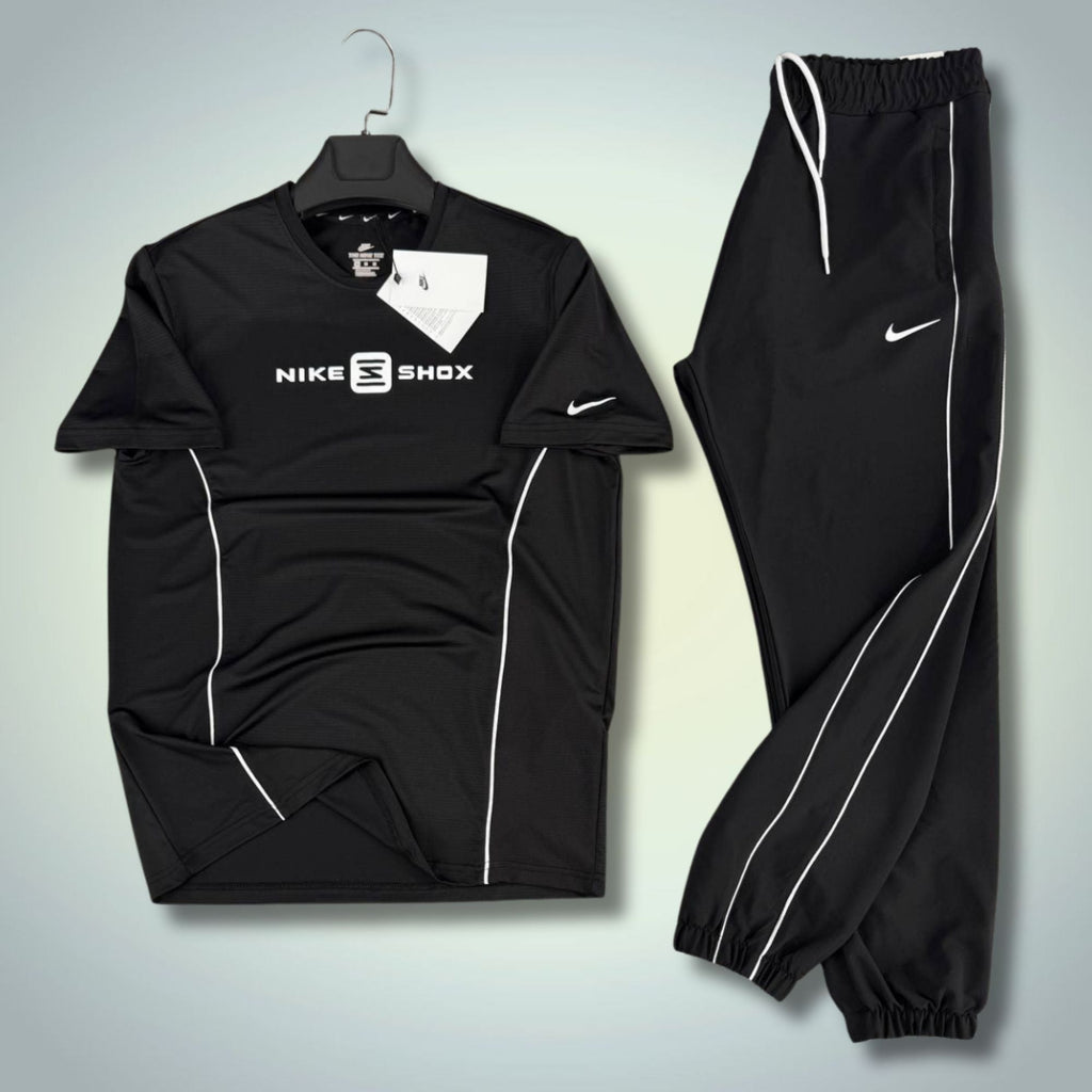 Nike Shox мъжки летен спортен екип, черен. Premium качество
