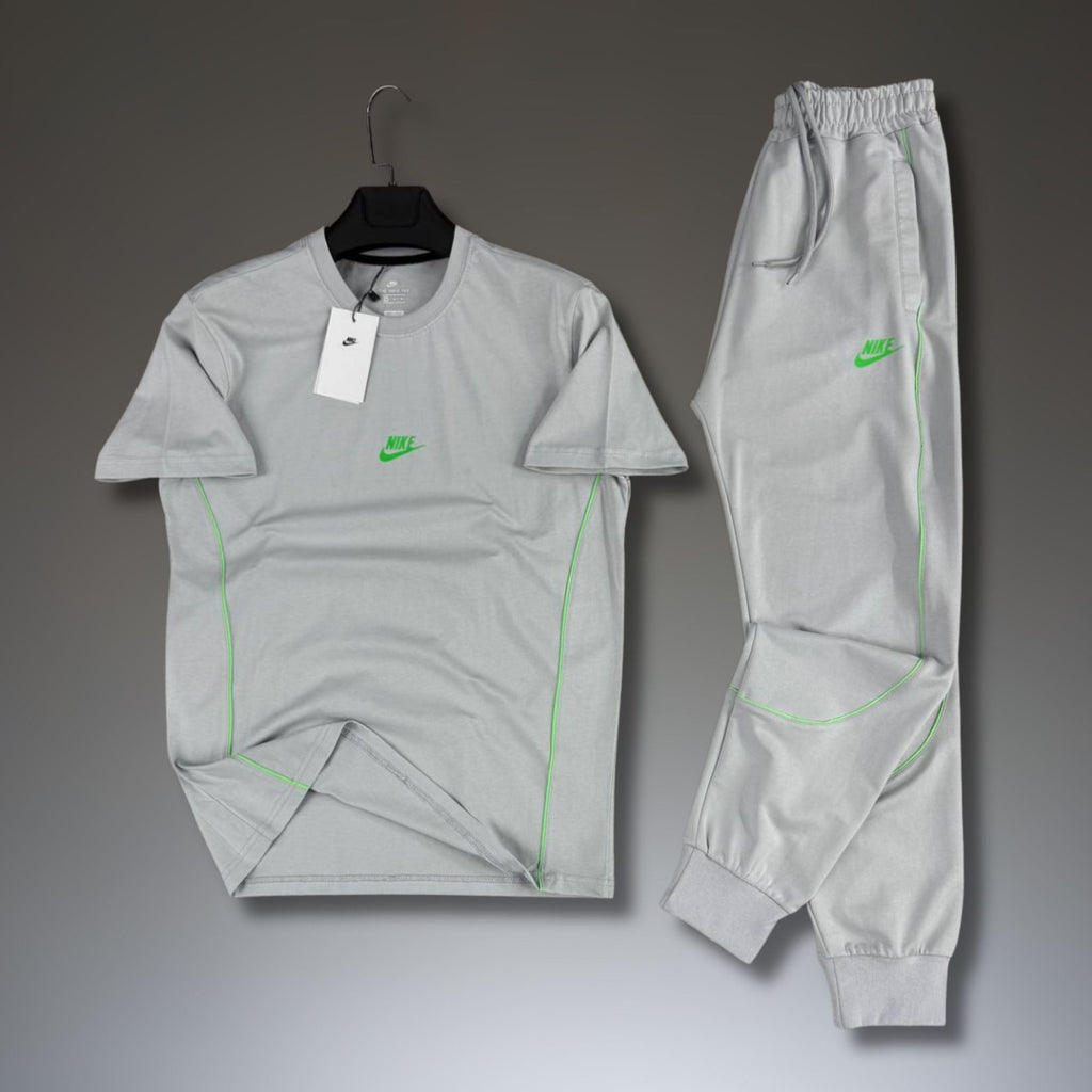 Nike мъжки летен спортен екип, сив. Premium качество