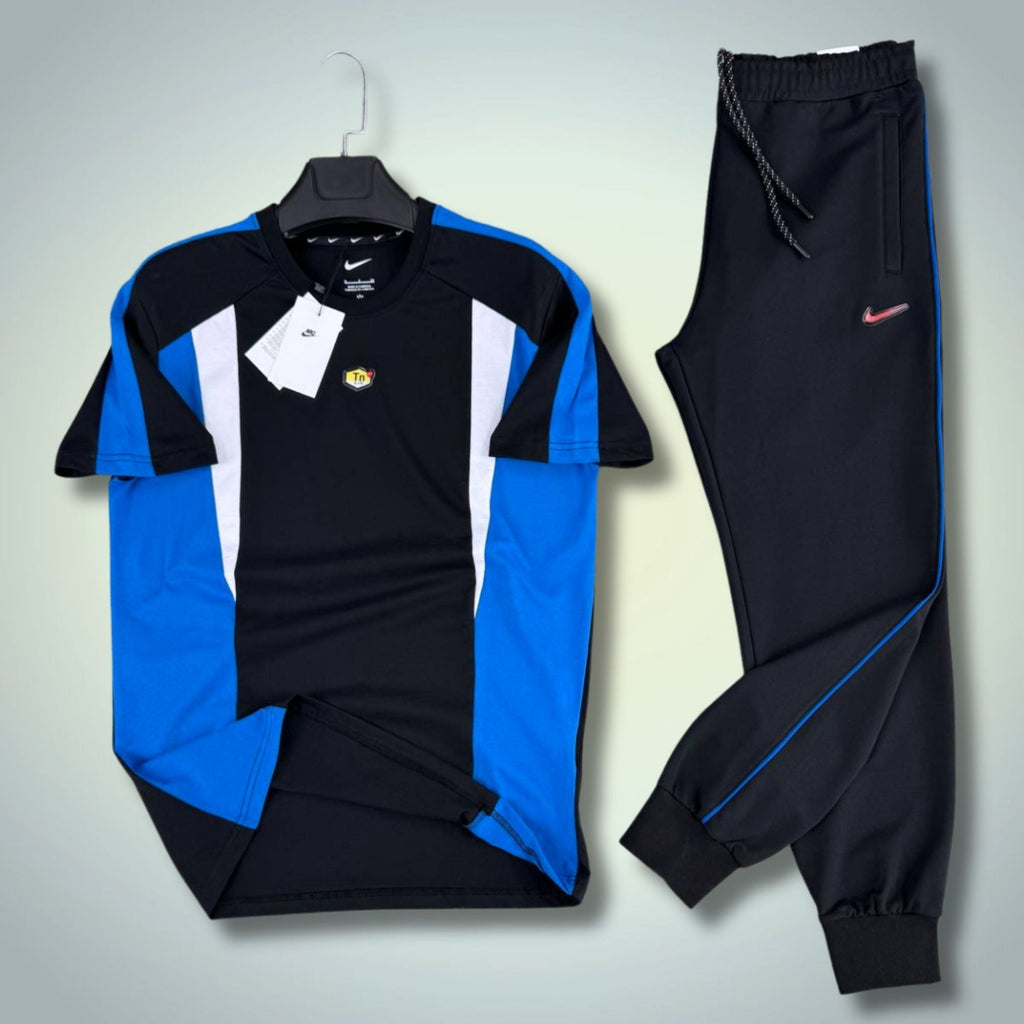 Nike TN мъжки летен спортен екип, тъмносин. Premium качество