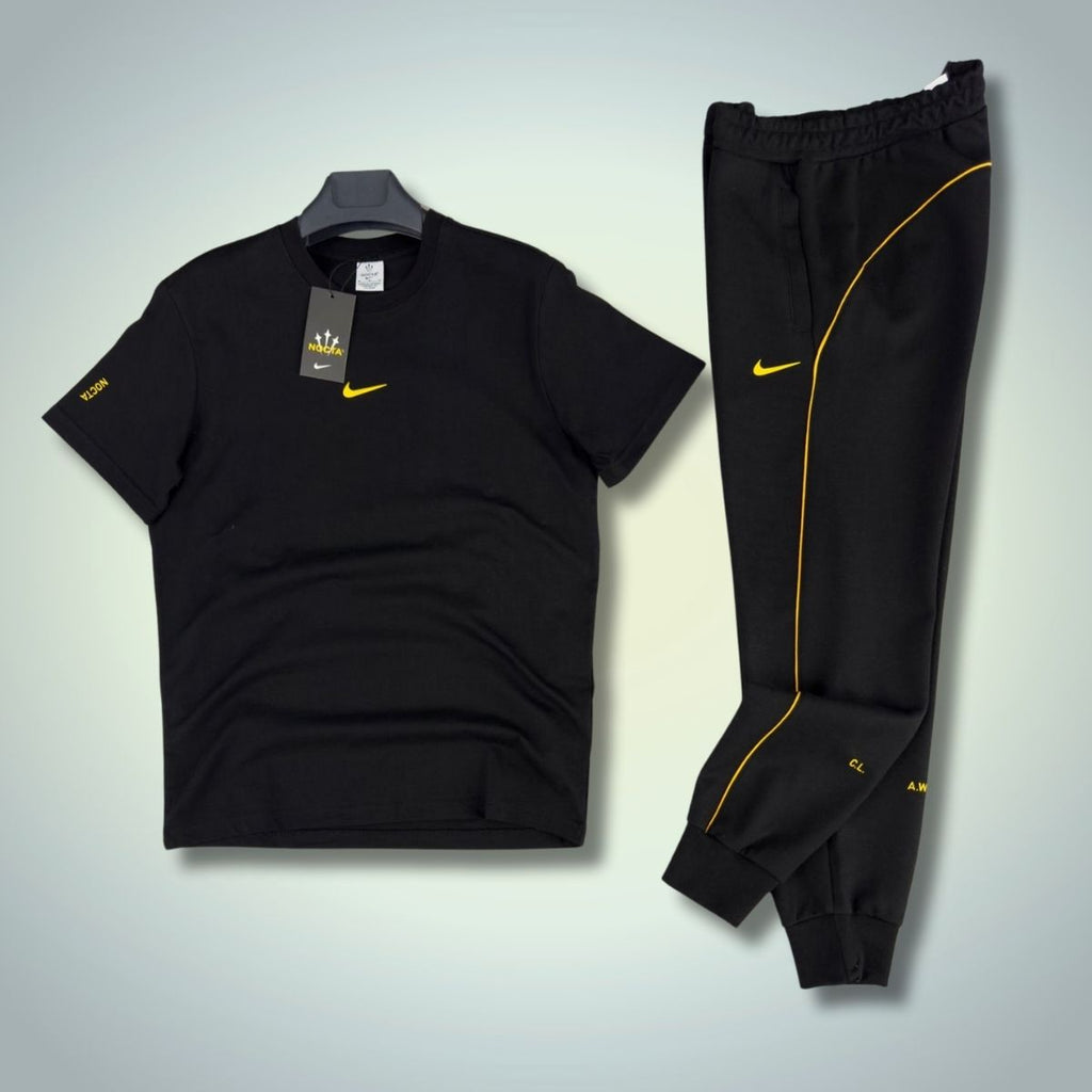 Nike Nocta мъжки летен спортен екип, черен. Premium качество