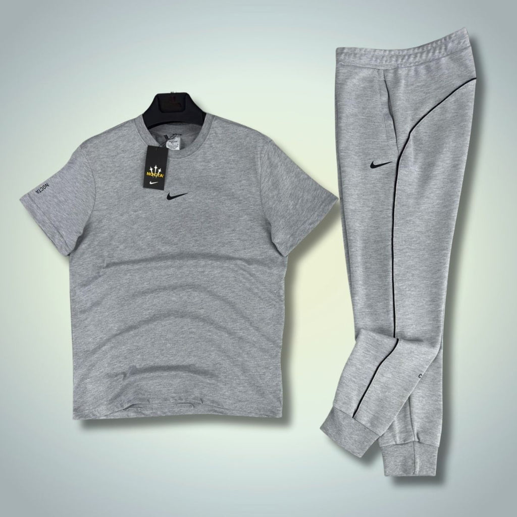 Nike Nocta мъжки летен спортен екип, класическо сив. Premium качество