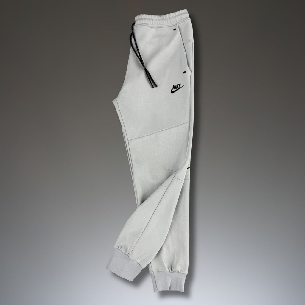 Nike Tech Fleece мъжко спортно мръсно бяло долнище. Premium качество