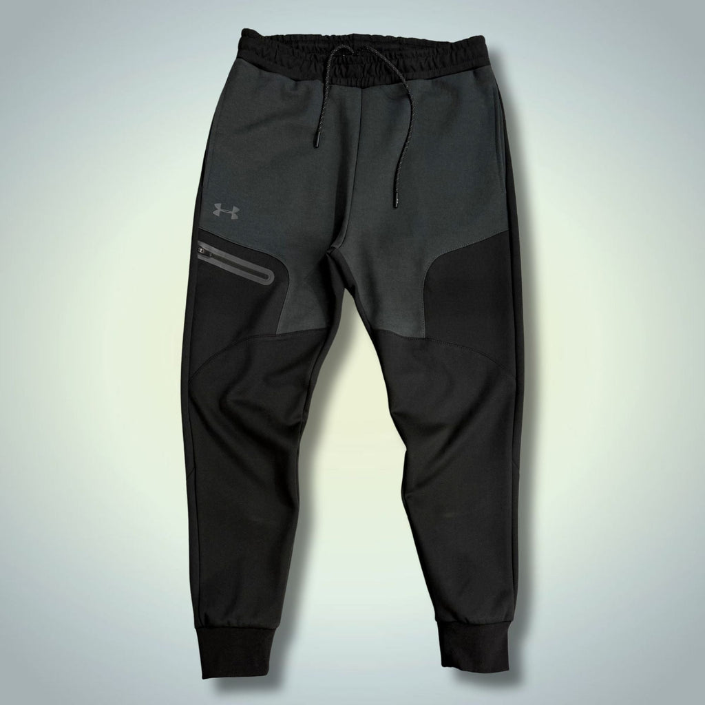 Under Armour мъжко спортно черно-графитено долнище. Premium качество