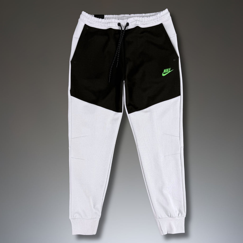 Nike Tech Fleece мъжко спортно мръснобяло-черно долнище. Premium качество