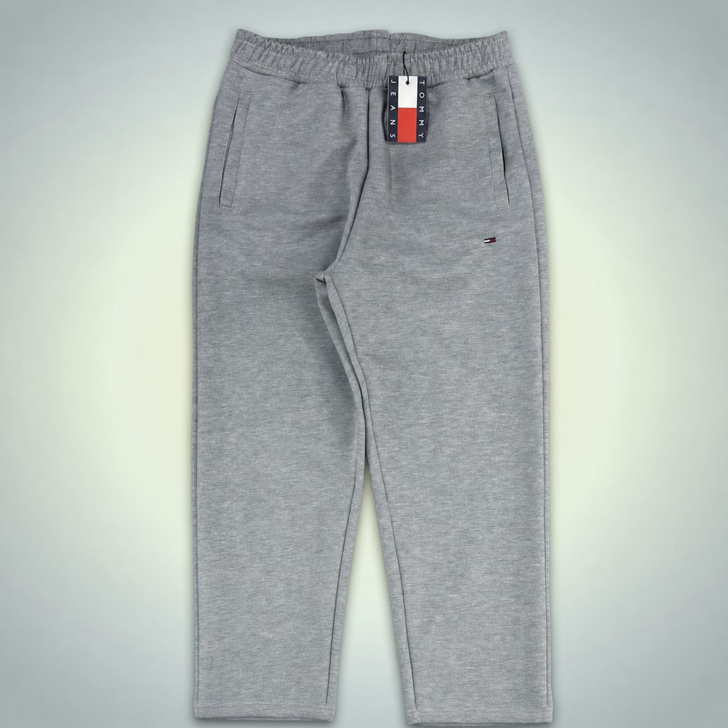 Tommy Hilfiger Classic мъжко спортно долнище, класическо сиво. Premium качество