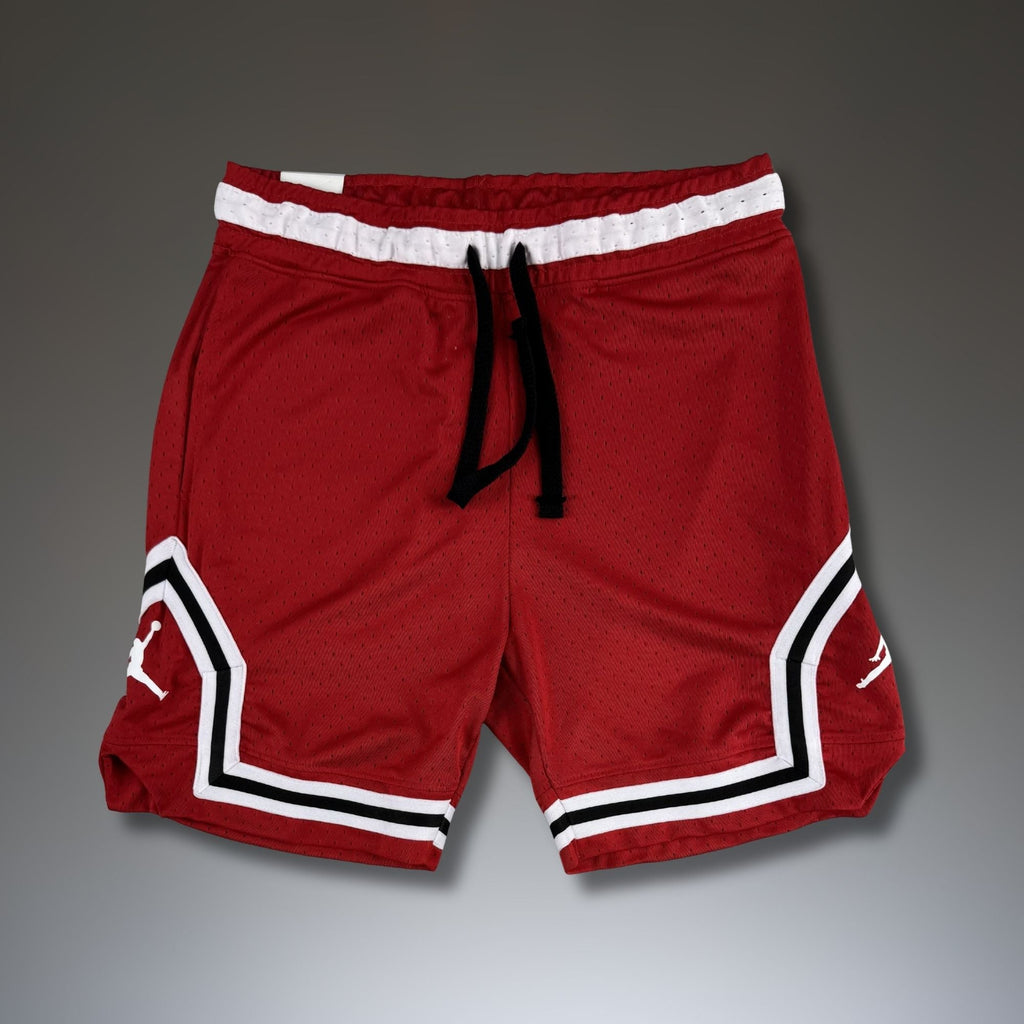 Air Jordan мъжки спортни къси панаталонки dri fit mesh, червени. Premium качество