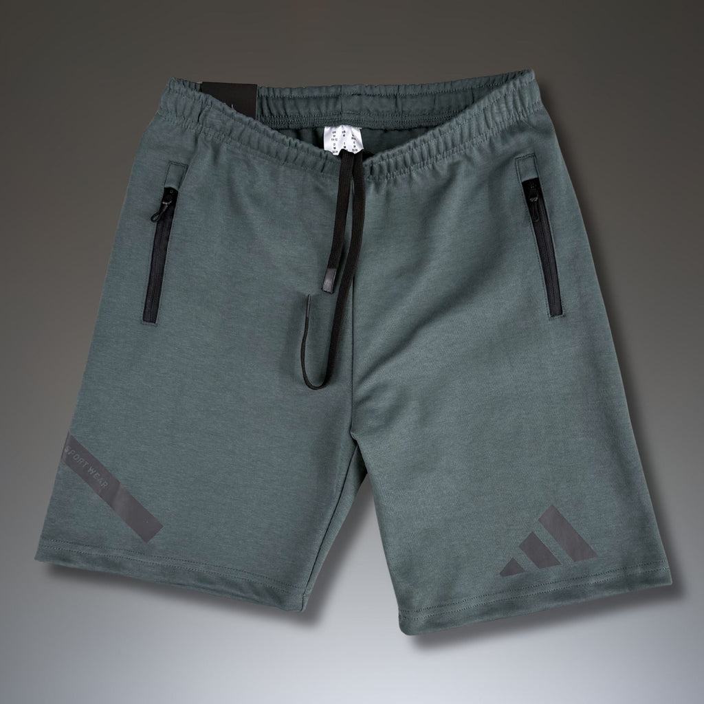 Adidas Z.N.E. мъжки спортни къси панаталонки, градинско зелени. Premium качество