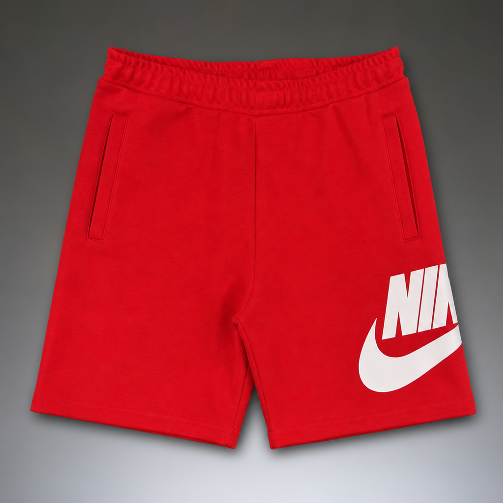 Nike Club Alumni мъжки спортни къси панталонки, червен. Premium качество