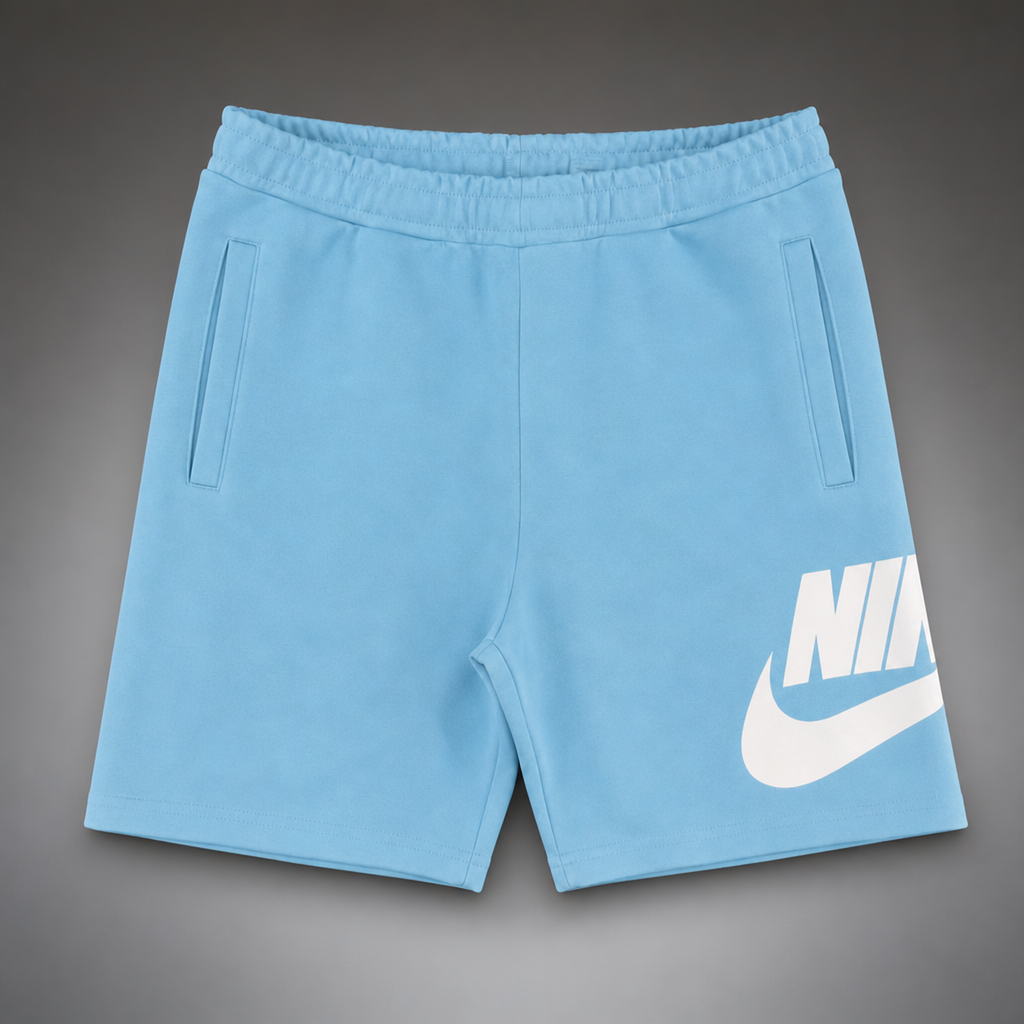 Nike Club Alumni мъжки спортни къси панталонки, светлосин. Premium качество