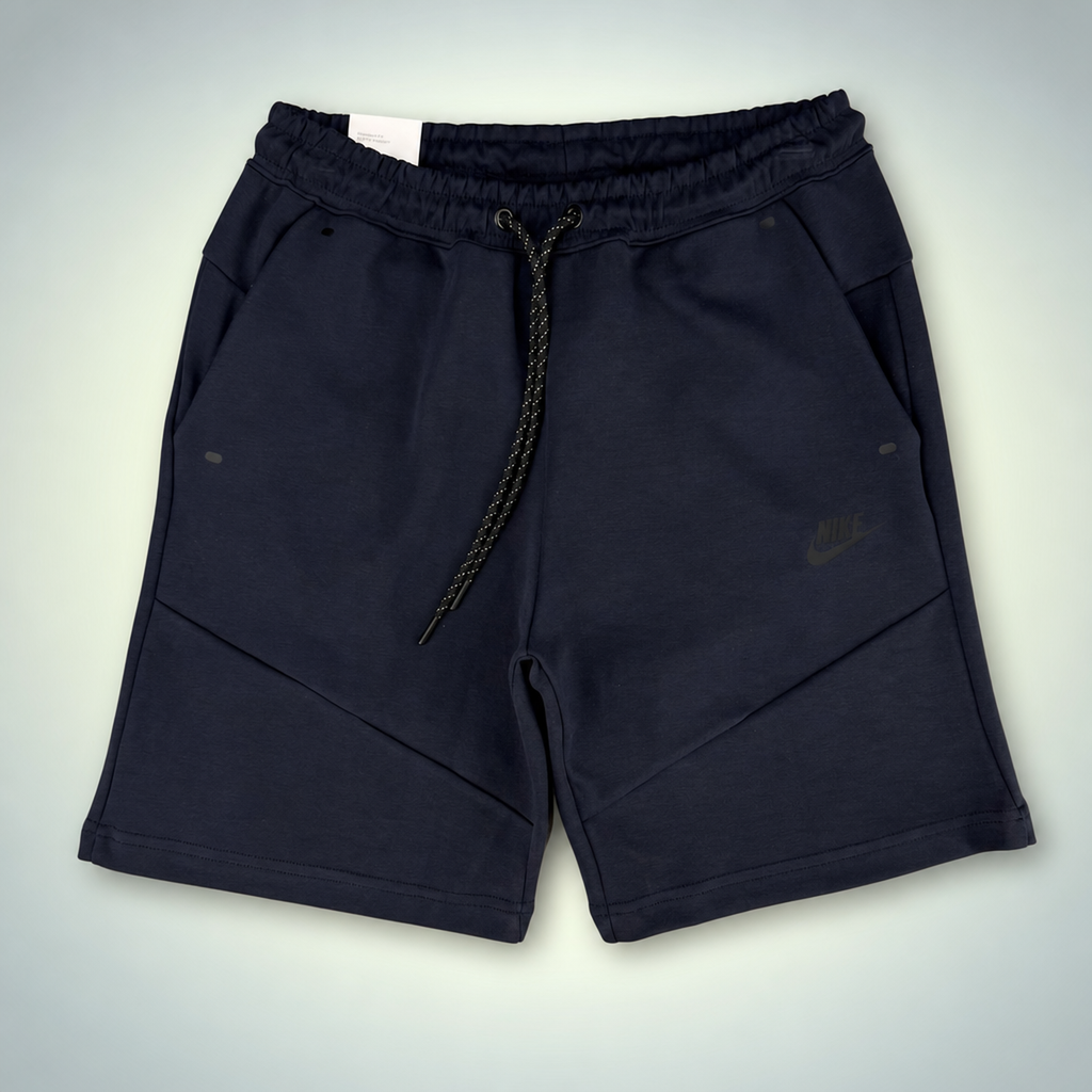 Nike Tech Fleece мъжки спортни къси панталонки, тъмносин. Premium качество