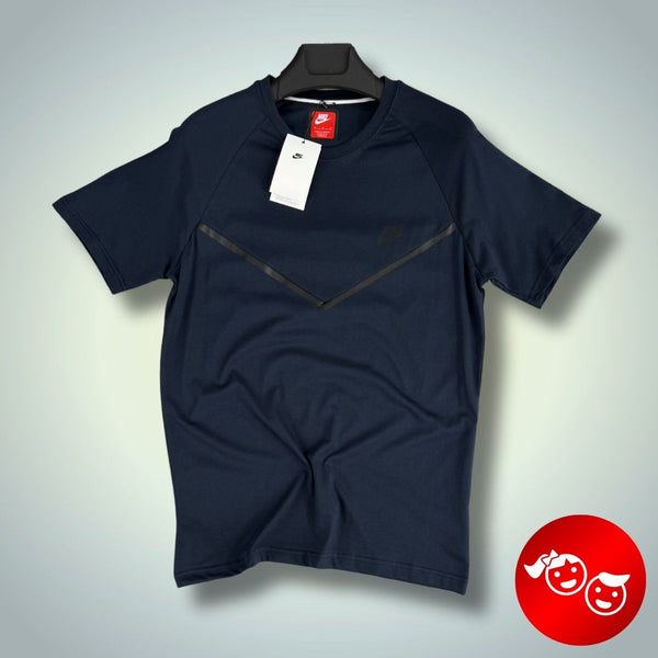 Детска тъмносиня тениска Nike Tech Fleece. Модел 2024. Premium качество