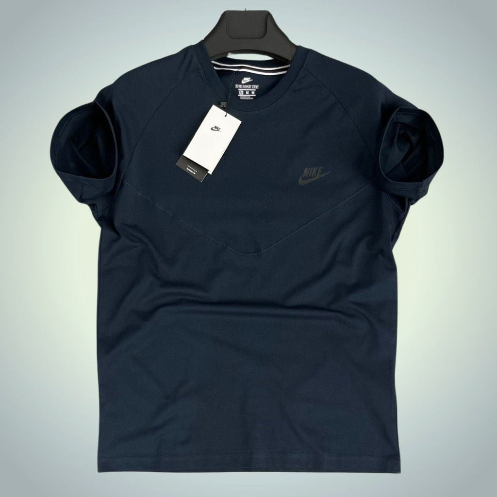 Мъжка синя тениска Nike Tech Fleece. Модел 2024. Premium качество