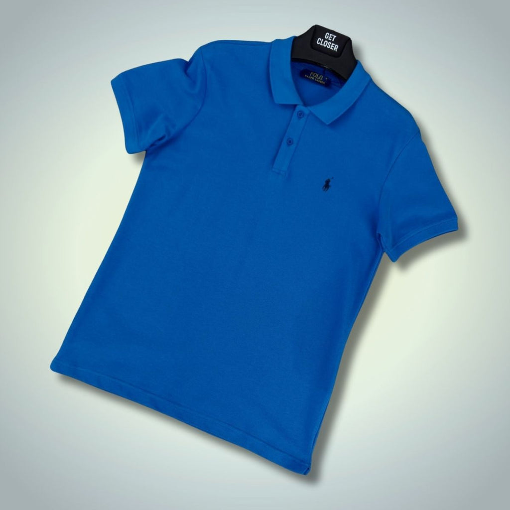Мъжка синя поло тениска Ralph Lauren. Premium качество