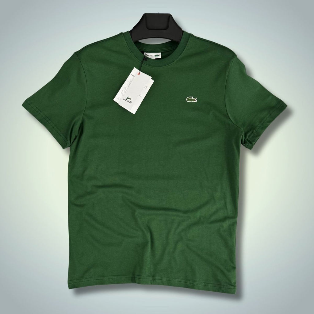 Мъжка зелена тениска Lacoste. Premium качество