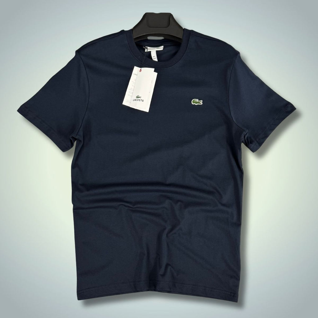 Мъжка тъмносиня тениска Lacoste. Premium качество