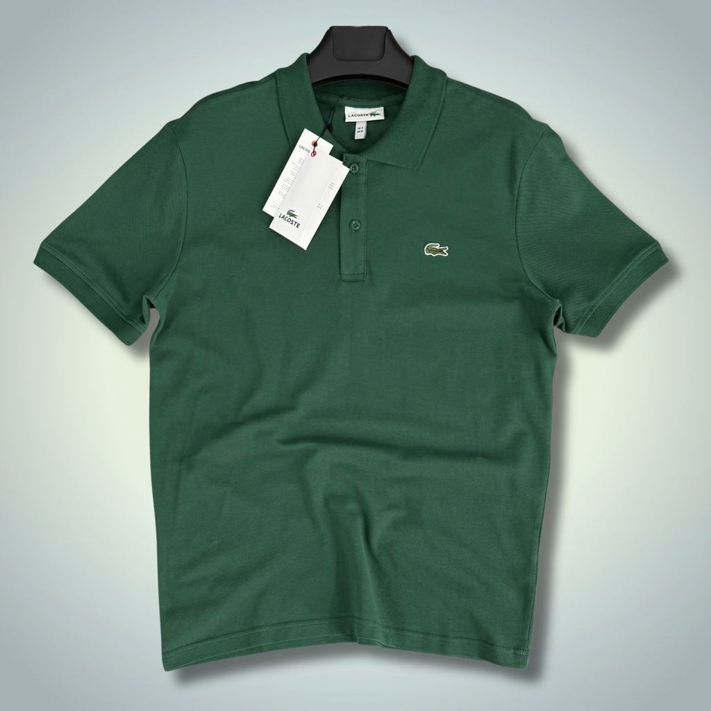 Мъжка зелена поло тениска Lacoste. Premium качество