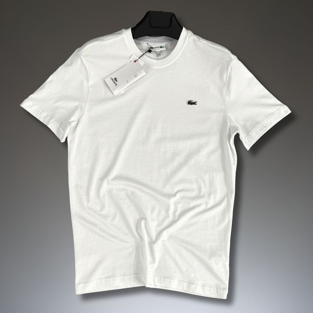 Мъжка бяла тениска Lacoste. Premium качество
