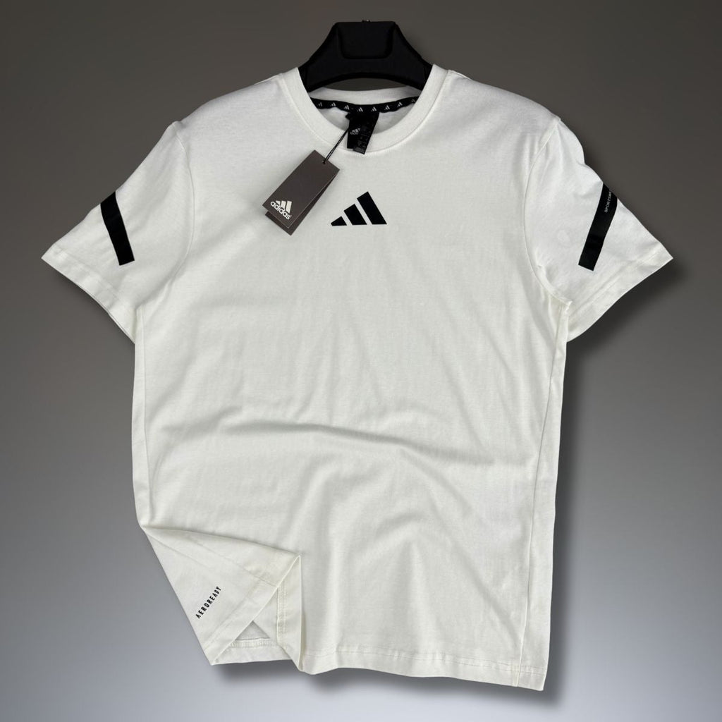 Мъжка бяла тениска Adidas. Модел 2025. Premium качество