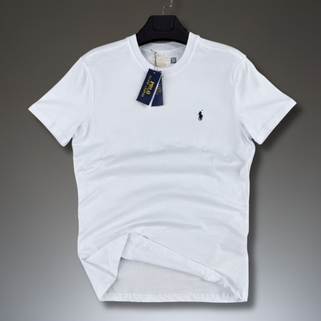 Мъжка бяла тениска Ralph Lauren. Premium качество