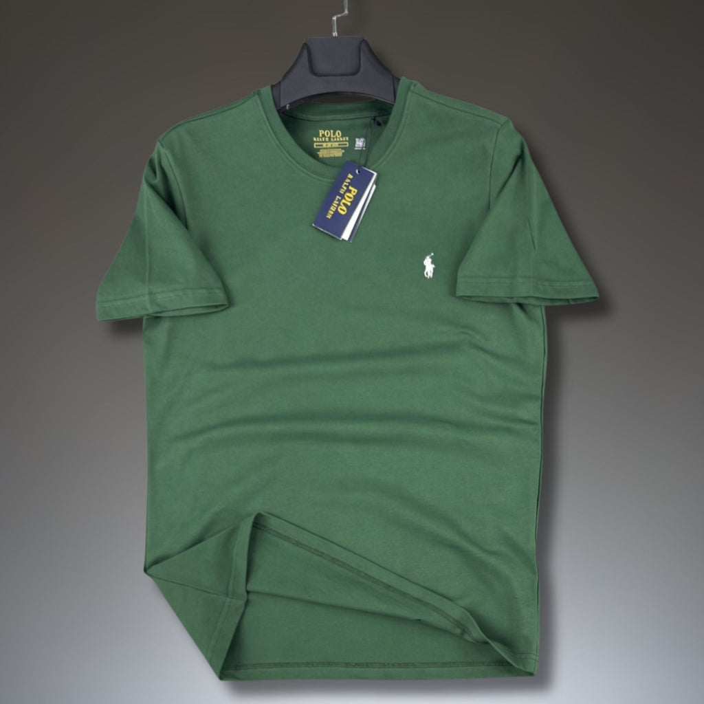 Мъжка зелена тениска Ralph Lauren. Premium качество
