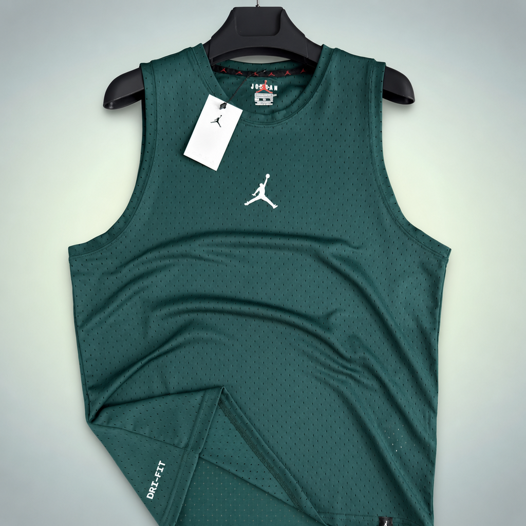 Air Jordan мъжки потник, зелен. Premium качество