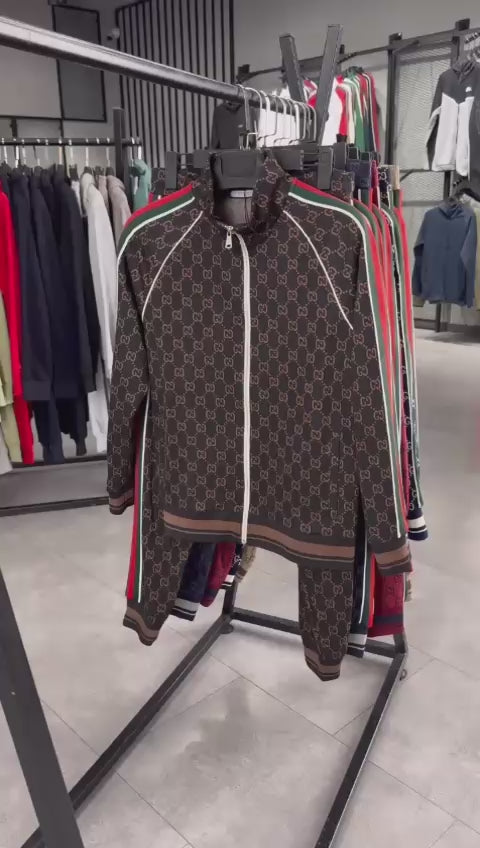 Gucci мъжки спортен екип, черен. Premium качество