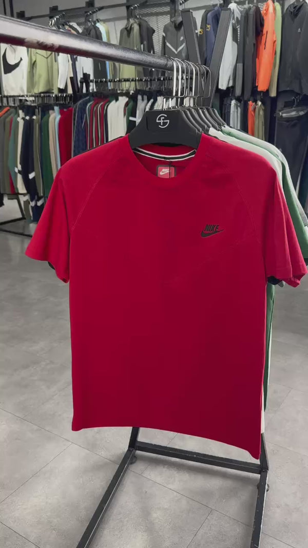 Мъжка мръснобяла тениска Nike Tech Fleece. Модел 2023. Premium качество