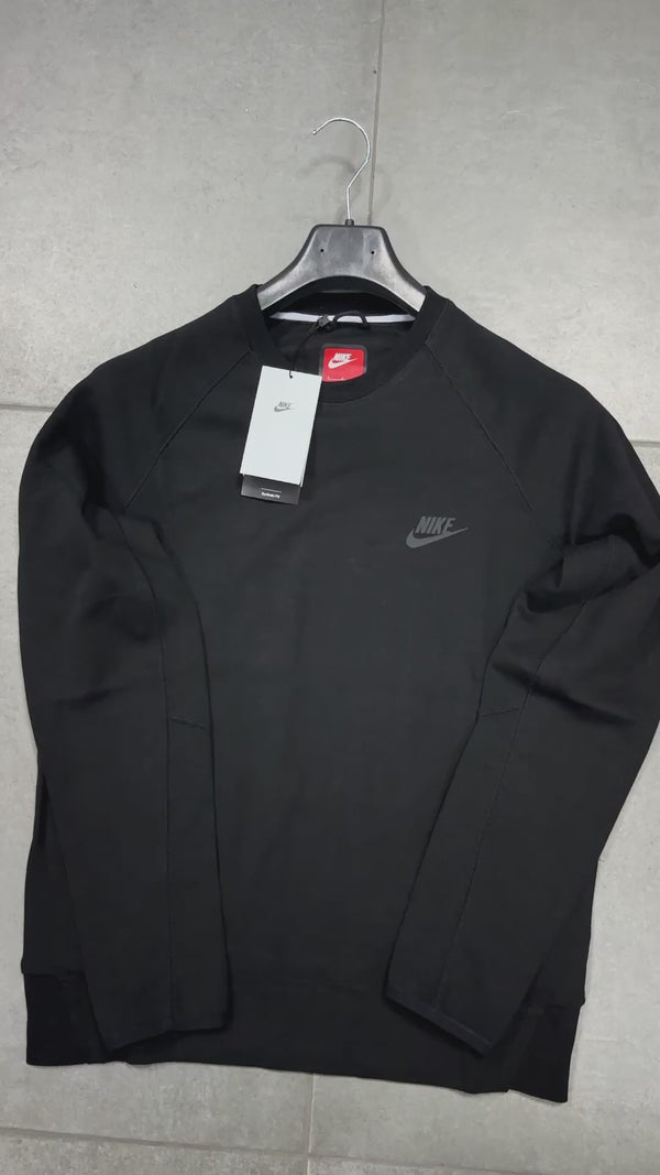 Nike Tech Fleece мъжка блуза, черна. Premium качество