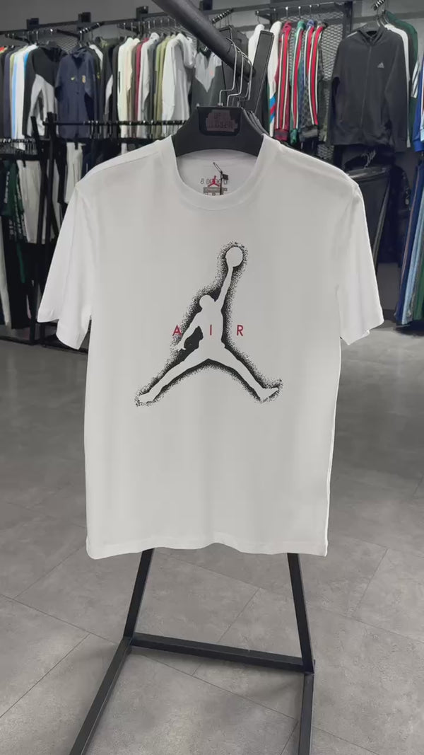Мъжка графитена тениска Jordan, голямо лого. Premium качество
